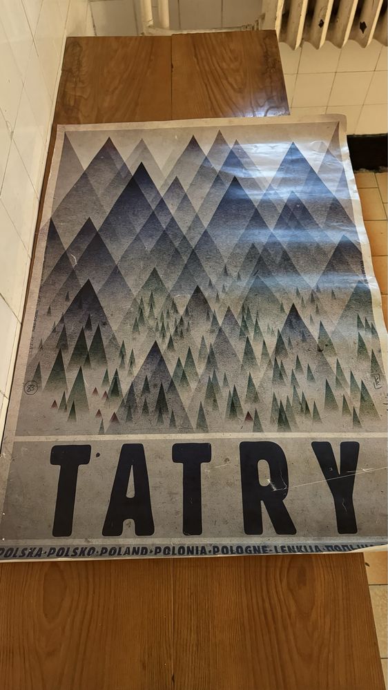 Plakat Tatry Ryszard Kaja
