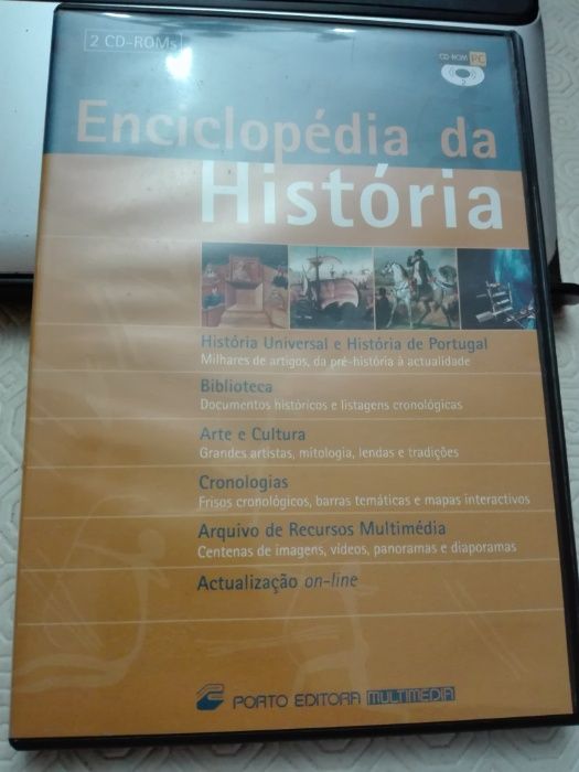 Enciclopédia da História (Contém 2 CD-Roms)