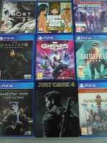 Zestaw gier na konsole PS4 GTA , DEAD ISLAND 2 i inne