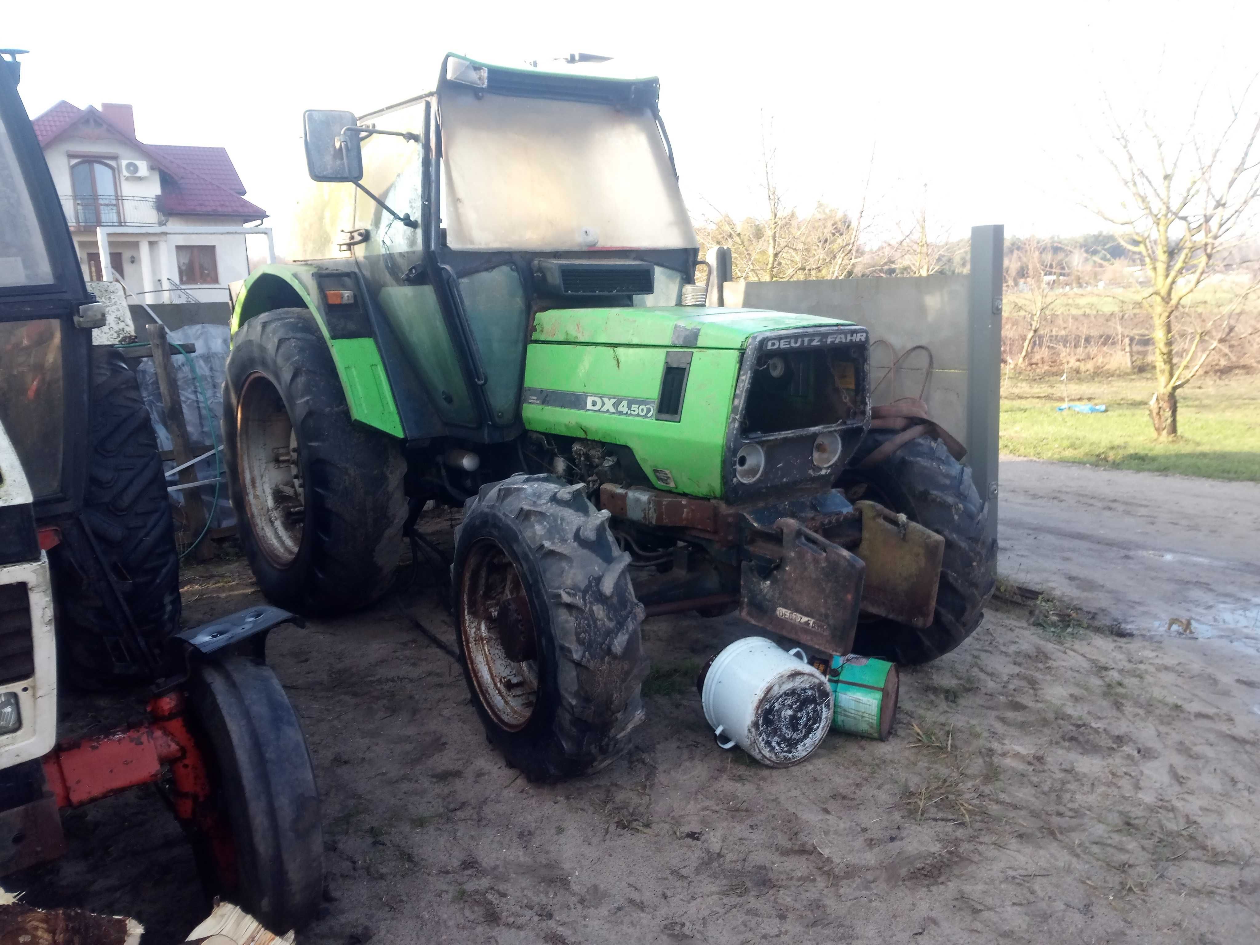 Deutz DX 4.50 oś przednia 4.70 napęd SIGE DX 86 i 92 i 4.30 zwolnica
