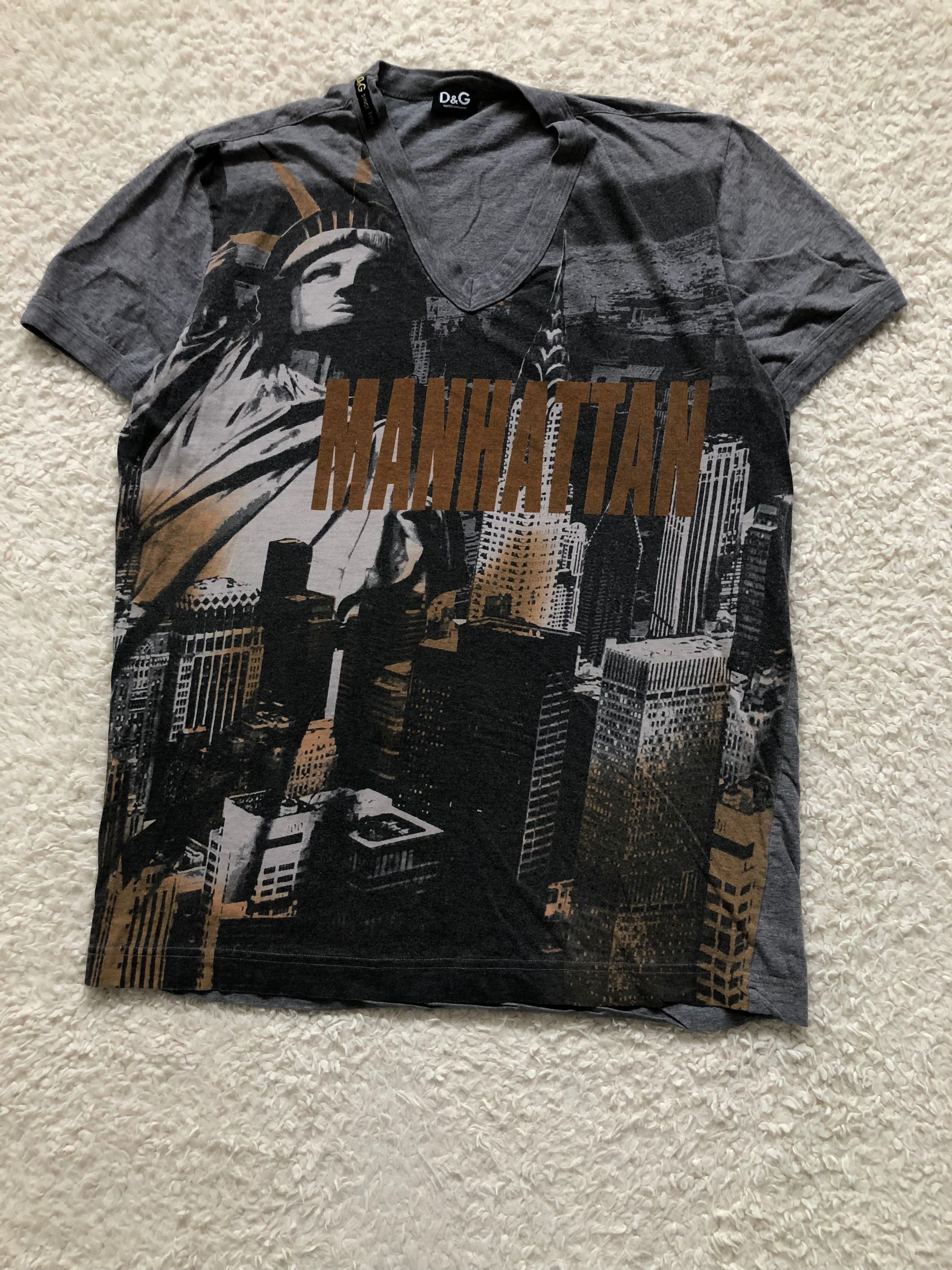 Koszulka Dolce & Gabbana Manhattan Print