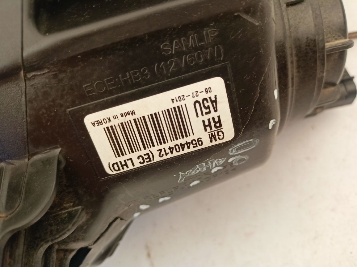 Opel Mokka A I 1 12- lampa prawy przód prawa przednia