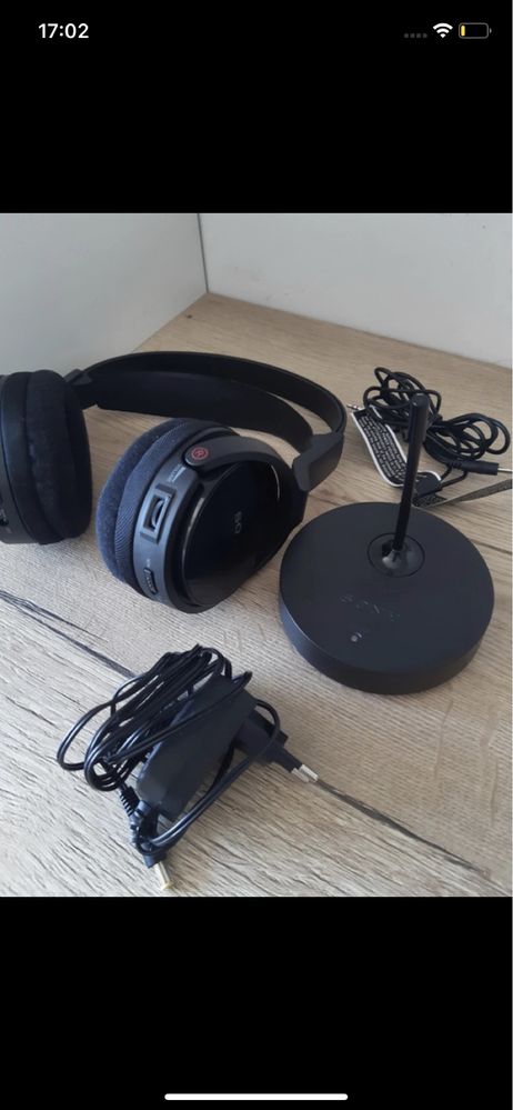 słuchawki bezprzewodowe, nauszne SONY MDR-RF811RK Czarny