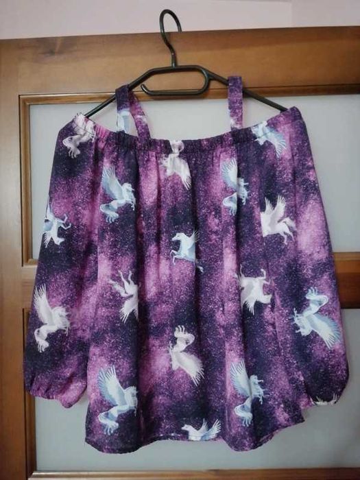 dziewczęca bluzeczka w jednorożce