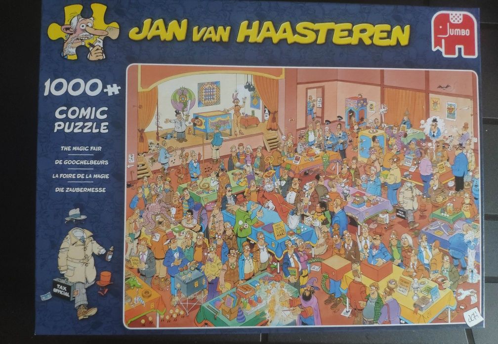 Puzzle 1000 Jan van Haasteren JvH - The magic fair