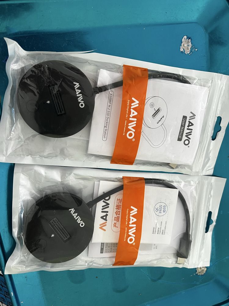 Док-станція MAIWO M.2 NVMe SSD, адаптер M.2 PCIe SSD Dock to USB C