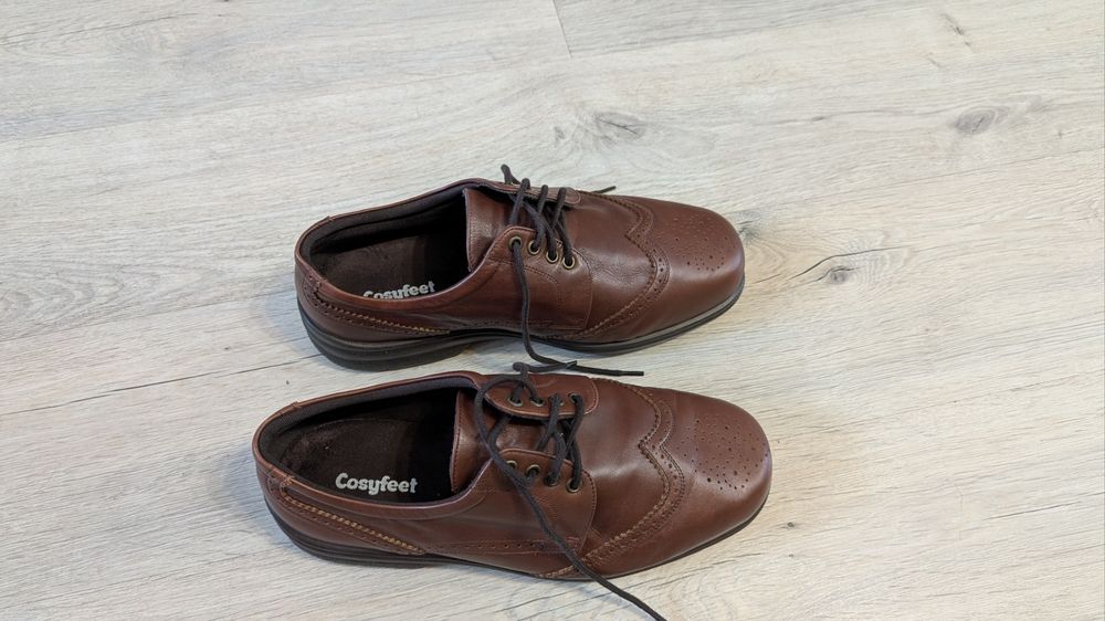 Шкіряні ортопедичні черевики Cosyfeet 46