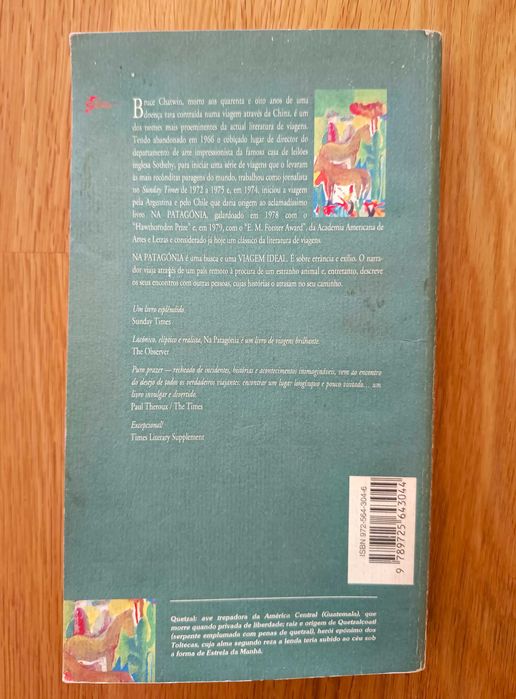 Na Patagónia - Bruce Chatwin (portes incluídos)