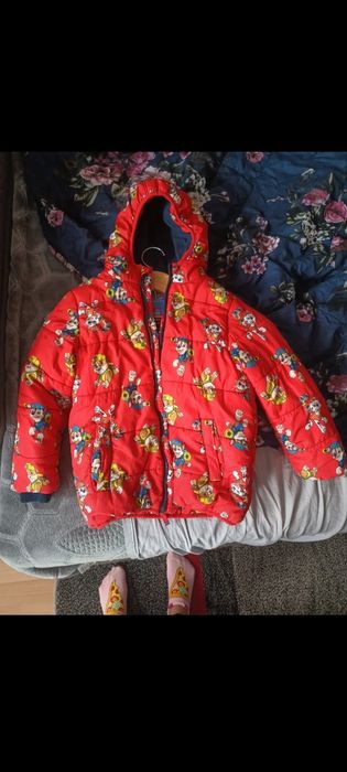 Kurtka dla chłopca zimowa paw patrol