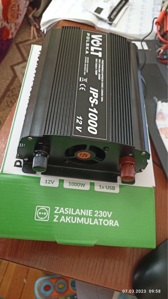Преобразователь Инвертор 12/220 Volt Polska IPS-1000