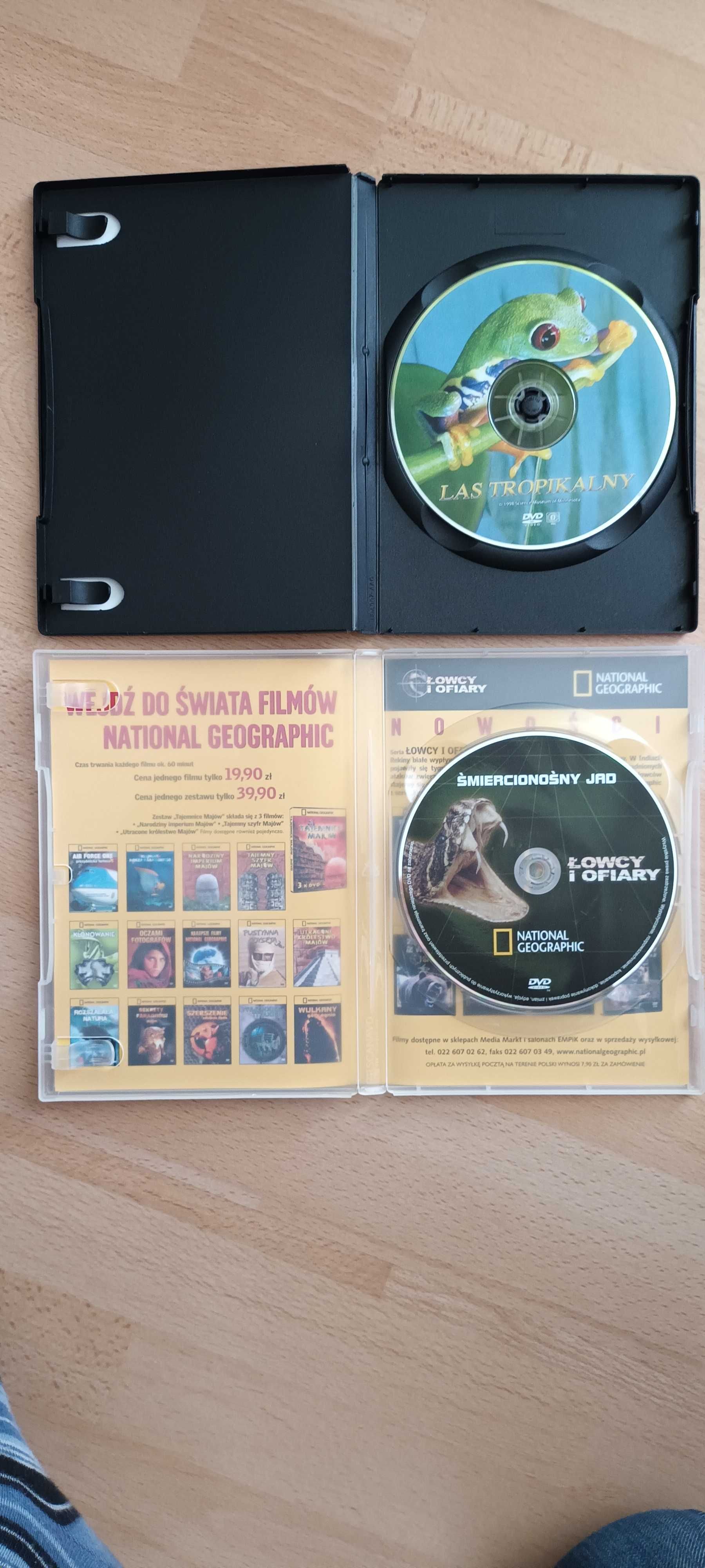 DVD dwa przyrodnicze filmy L