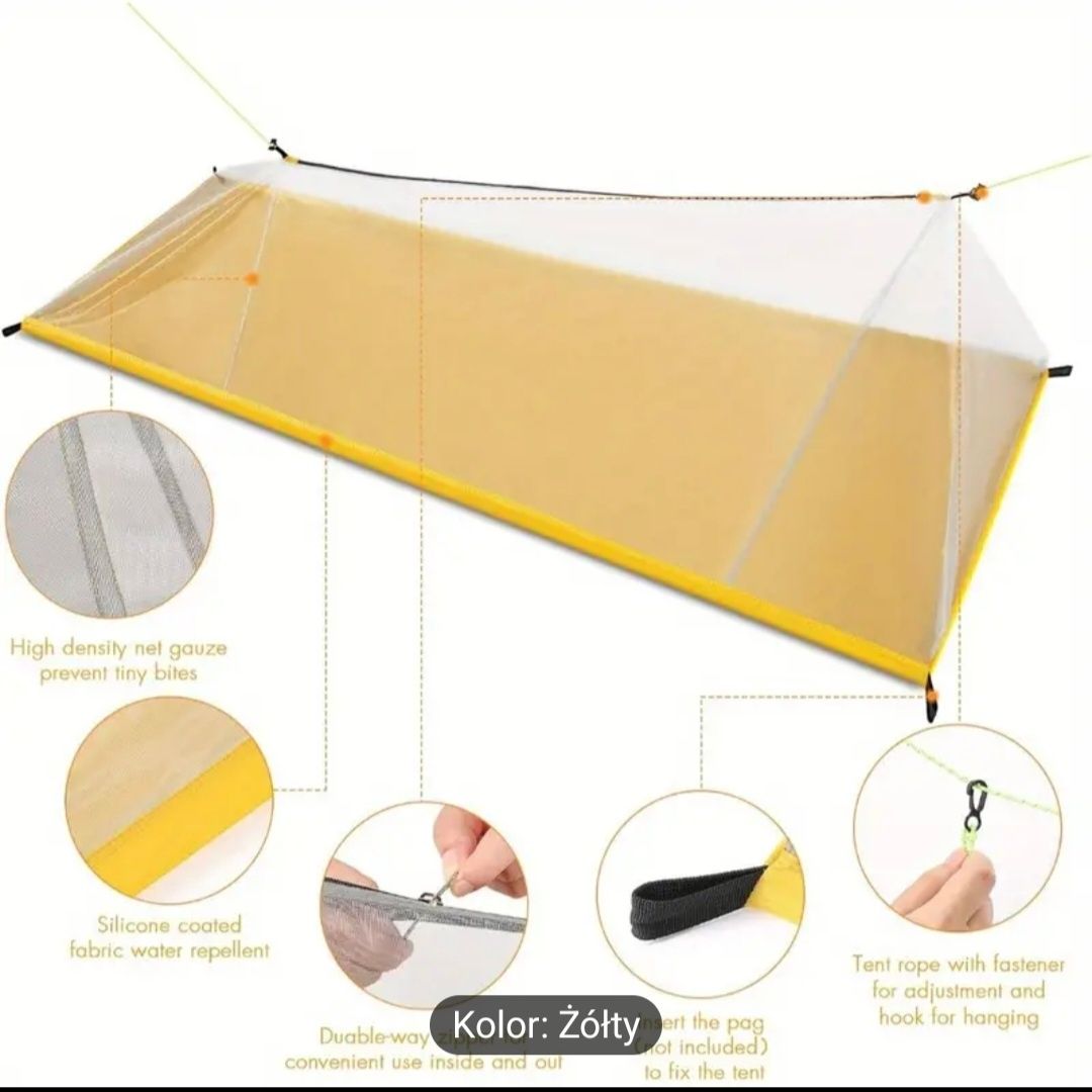 Namiot ultralekki / moskitiera pod tarp