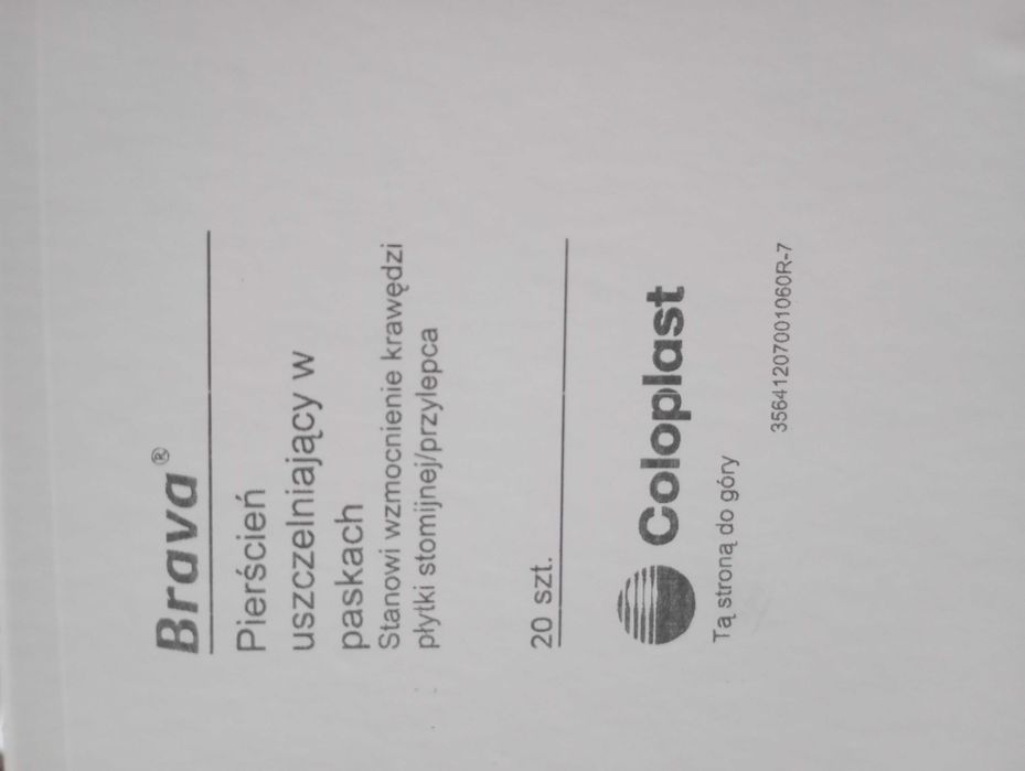 Pierścienie uszczelniające coloplast opakowanie 20 sztuk