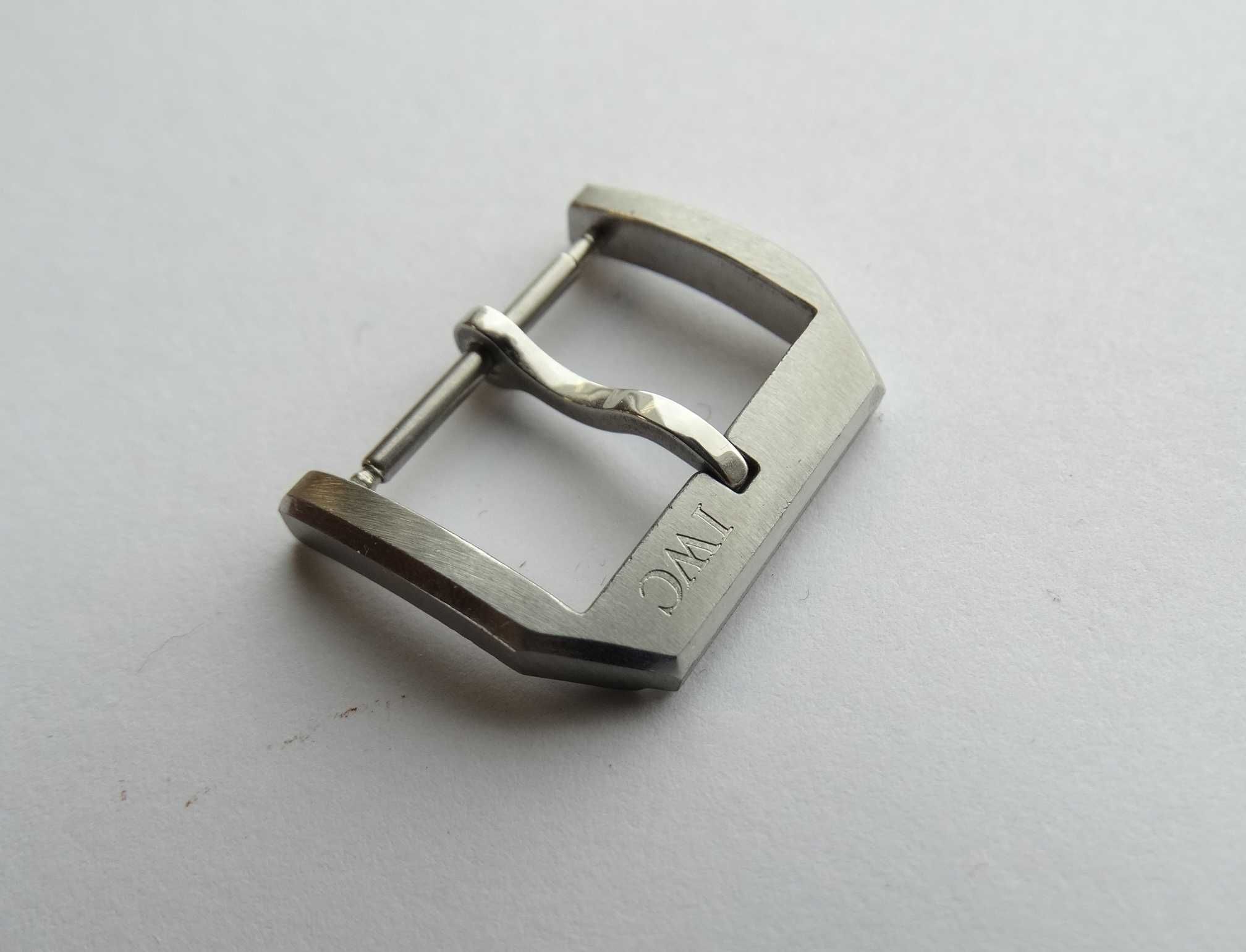 Klamra do paska do zegarka IWC Schauffhausen stal inox 18mm