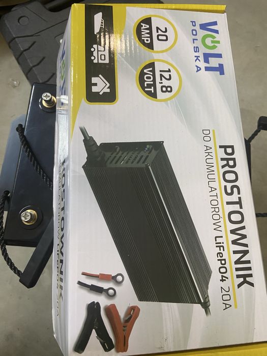Nowy alumulator lifepo4 100ah 12v bms + ladowarka 20a
