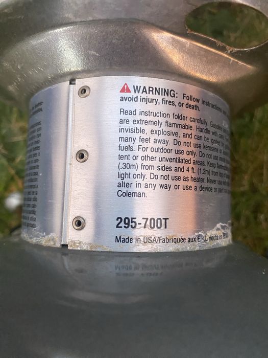 Лампа,фонарь бензиновый Coleman The Powerhouse Unleaded 295 USA
