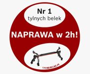 Tylna belka skrętna oś Peugeot 206 - 3 lata gwarancji