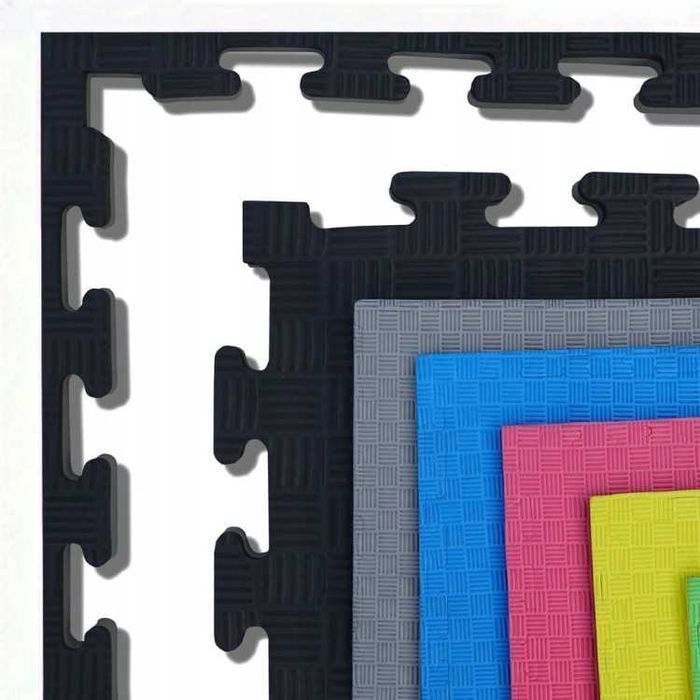 MATA 100cmx100cmx2cm PUZZLE pod Siłownie Basen Pokój Sala MATY EVA
