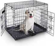 Novo! Dog Crate Jaula Transportadora Metálica XS S M L XL XXL