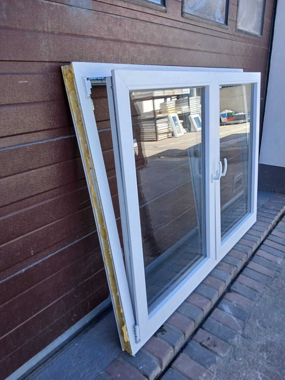 Okna 184x136 okno pcv plastikowe z demontażu Niemieckie DOWÓZ KRAJ