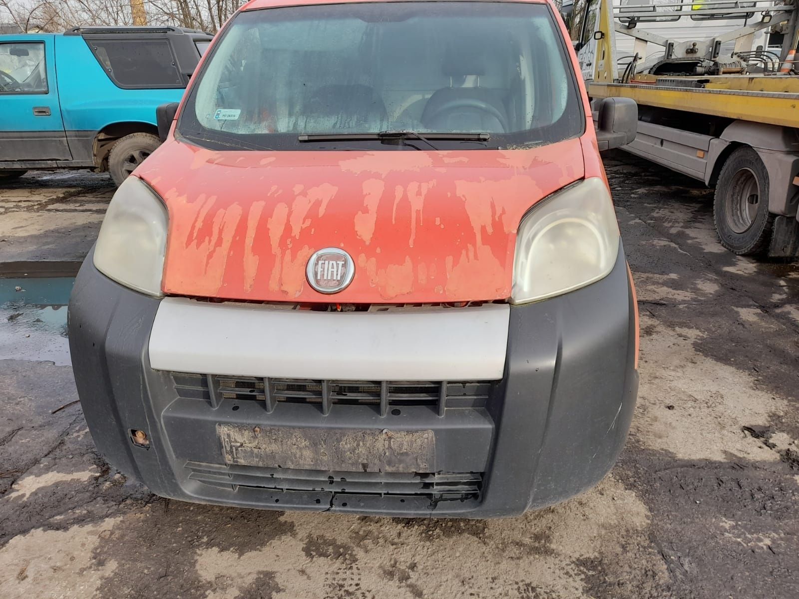 Fiat Fiorino 2008r. 1.3 diesel 55kW/75KM maska przód 80