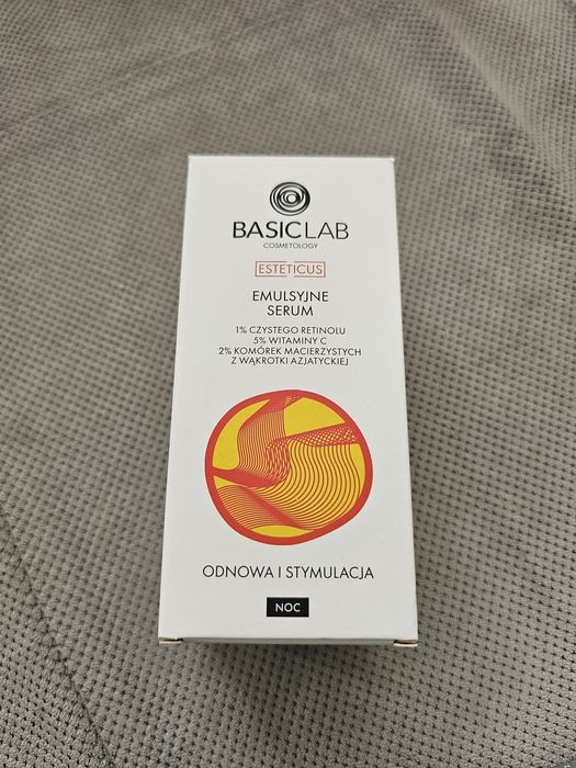 BasicLab Esteticus Emulsyjne Serum z Retinolem 1%, 30ml / retinol