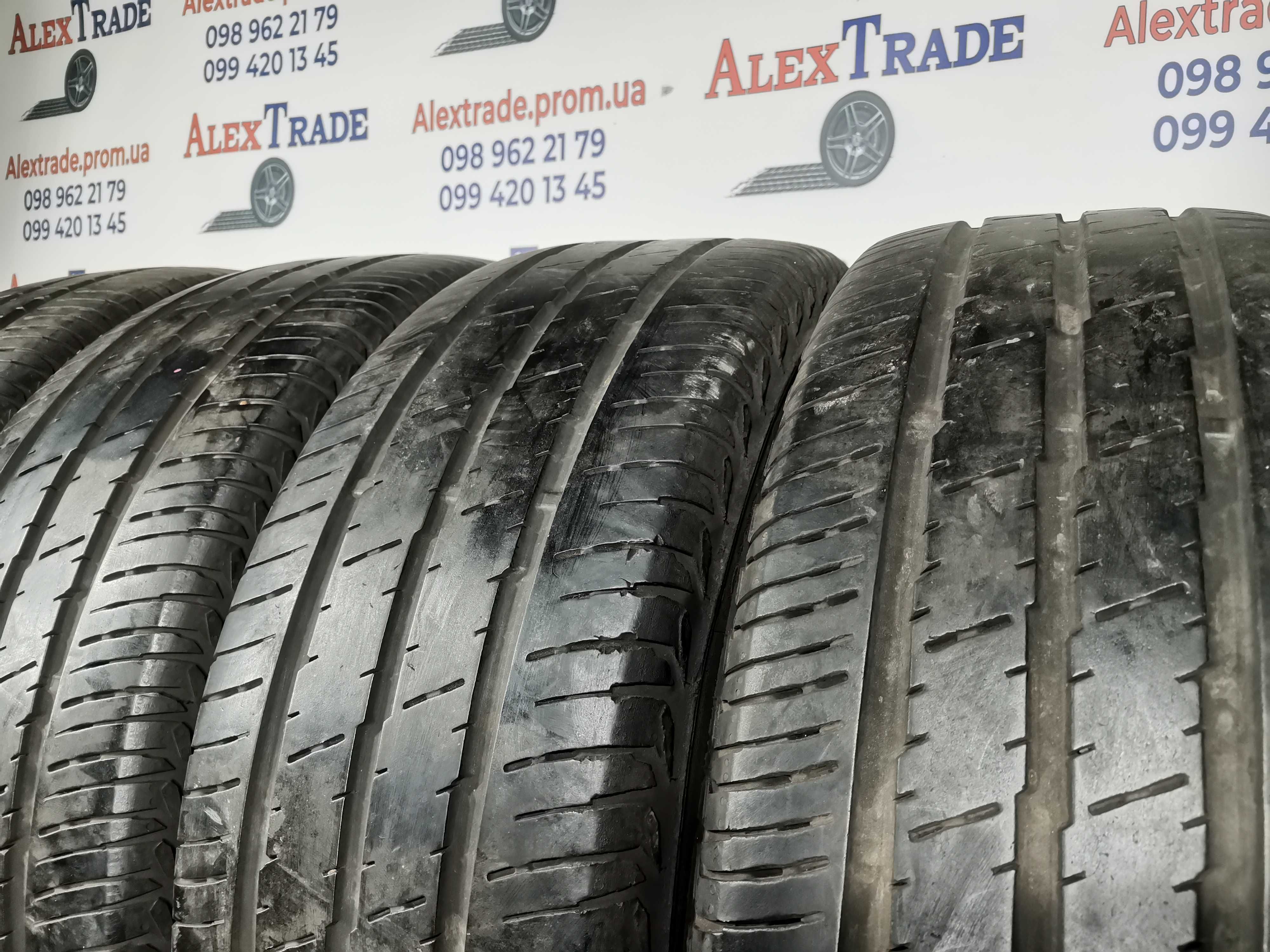 4 шт. 235/65 R16C цешка Continental Vanco 2 літні шини б/у