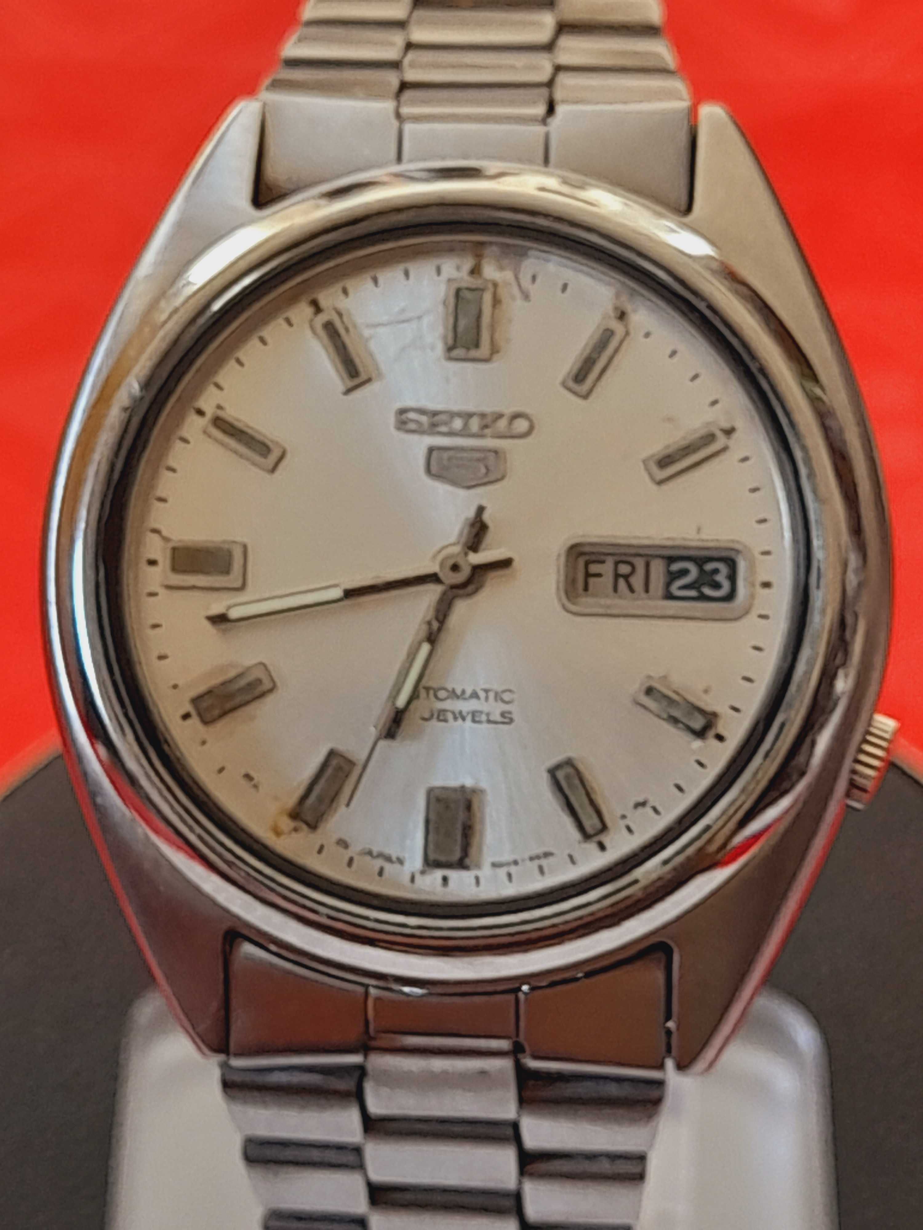 Relógio Vintage SEIKO5 Corda Automatic
