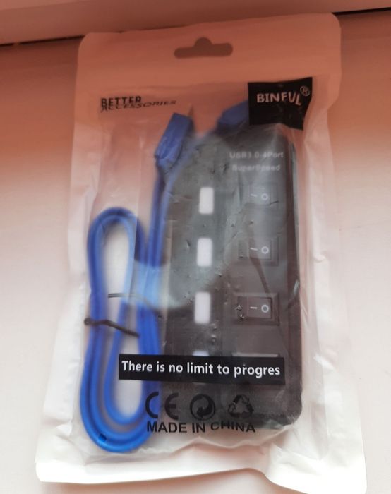 USB Hub 3.0 на 4 порти