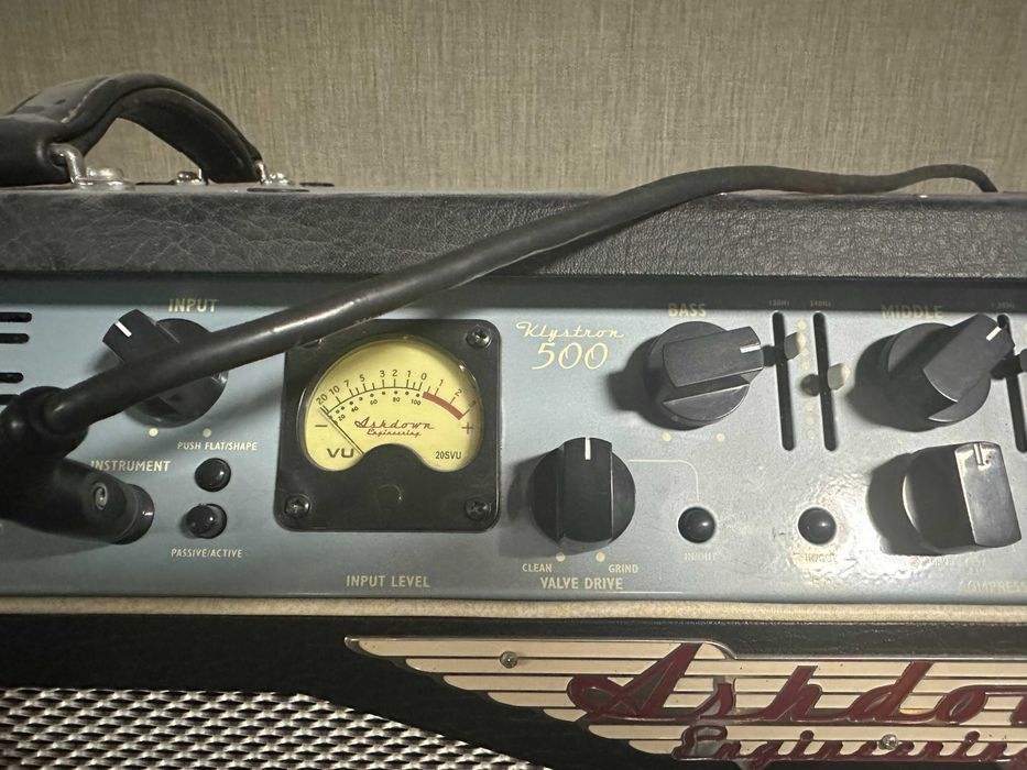 Ashdown Klystron 500 + Neo 414h sprzęt profesjonalny wzmacniacz basowy