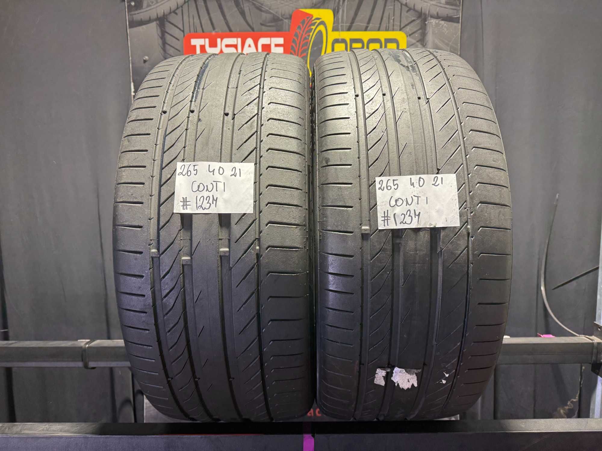 Opony Letnie 265/40/21 CONTINENTAL SPORTCONTACT #1237