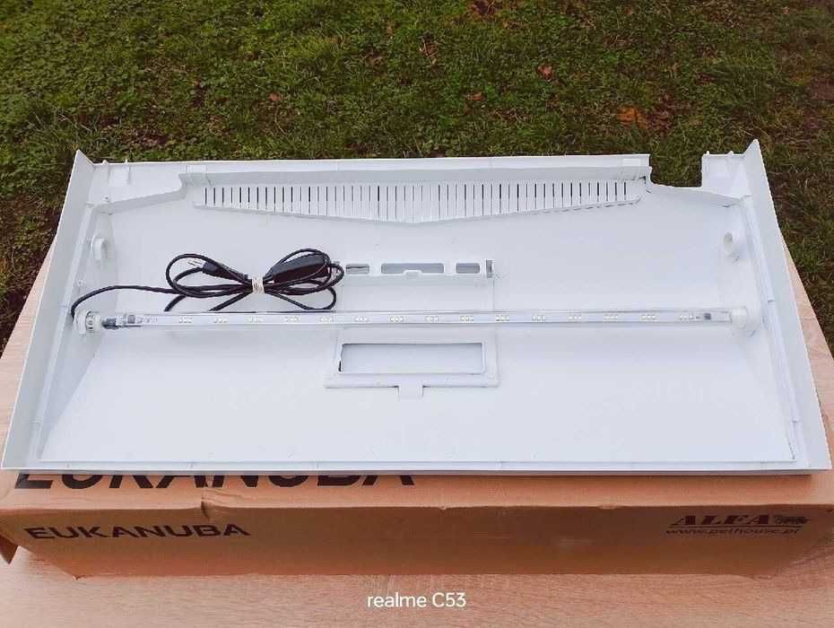 Pokrywa Aquael sunny biała 75x35cm na akwarium leddy 75 (105L)