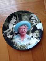 Talerz kolekcjonerski dekoracyjny Wanbury Mint The Queen Mother