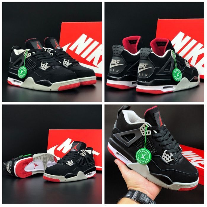 Кросівки чоловічі Nike Air Jordan 4 Retro Кроссовки мужские