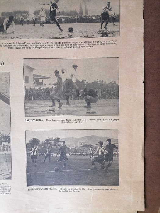 JORGE VIEIRA Símbolo do Sporting  Foto-Sport 1926 LISBOA vs Praga