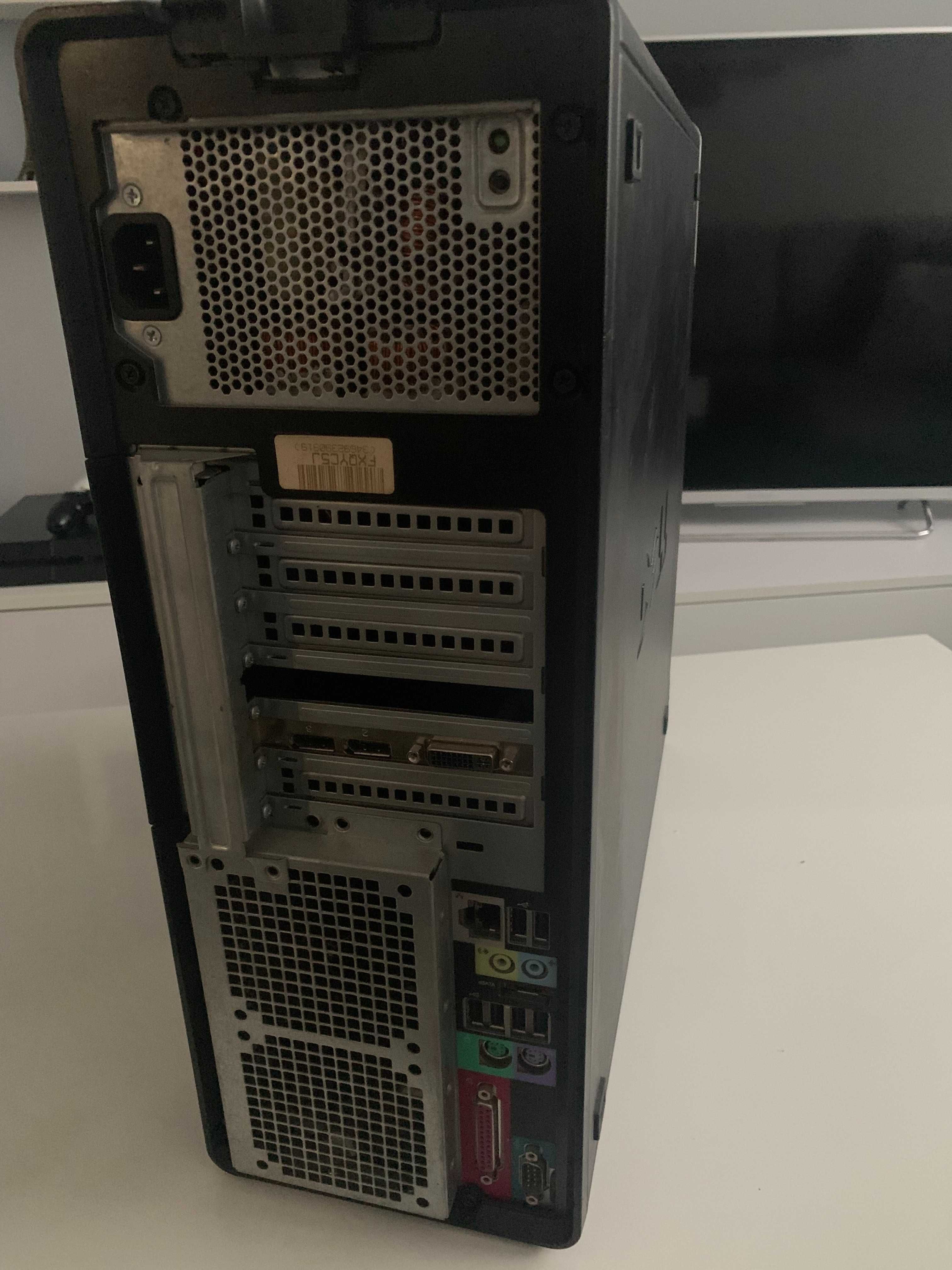 Dell T3500 Xeon w3530/12GB RAM/256GBSSD+HDD/FX3800