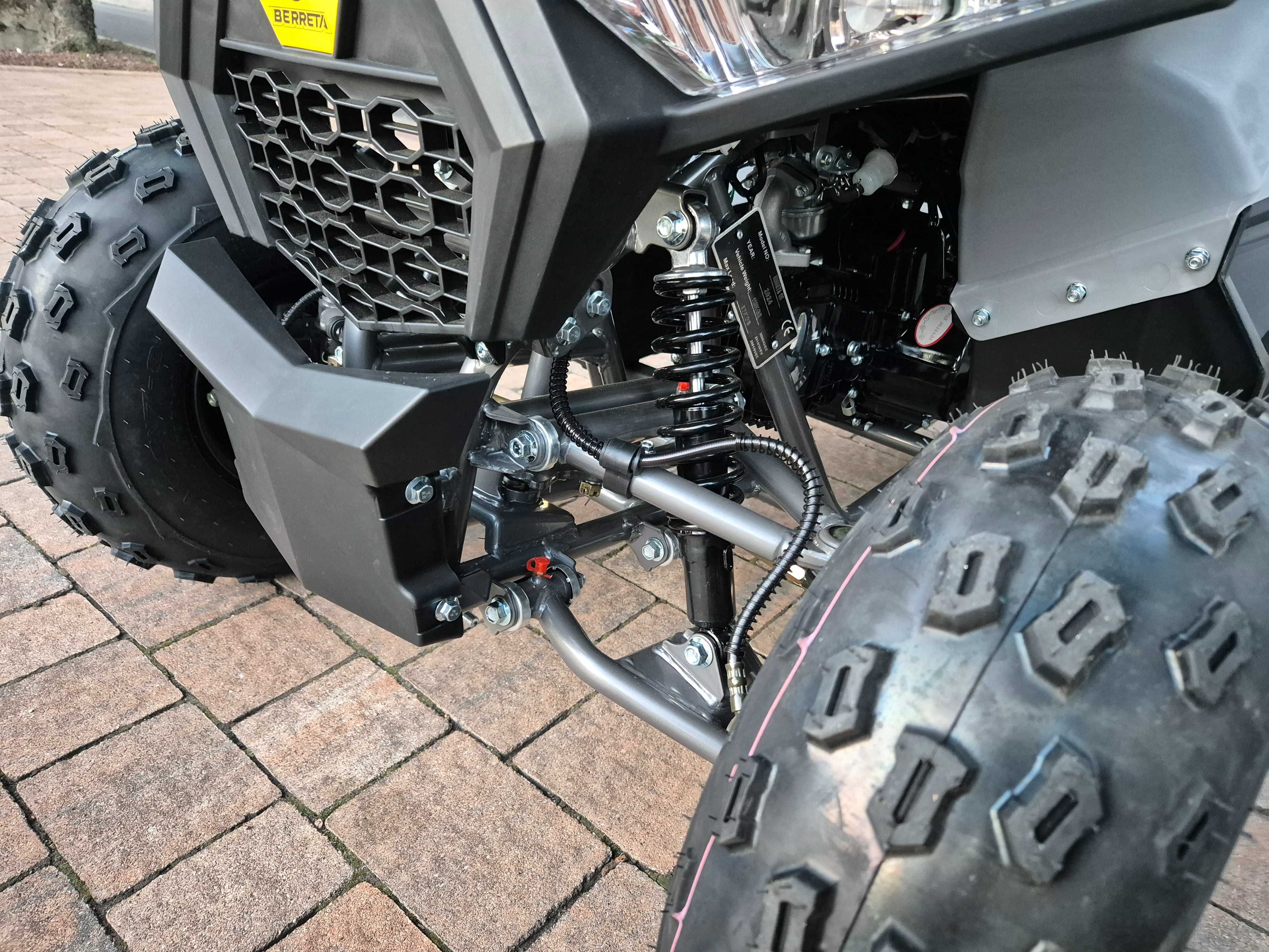 Nowy QUAD ATV MIKILON BERRETA 125 cc LED alarm półautomat FV 23% raty