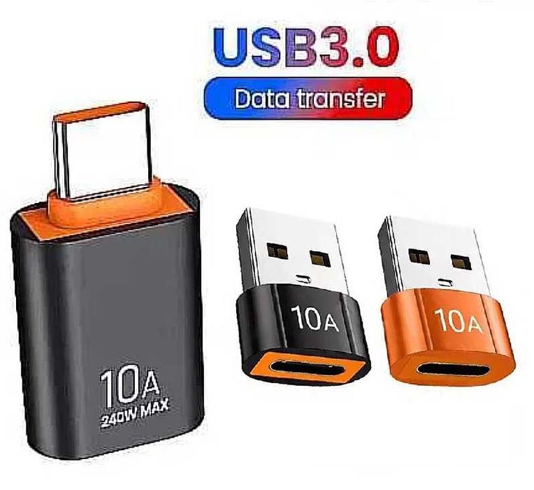 Різні перехідники (адаптери) для кабелів