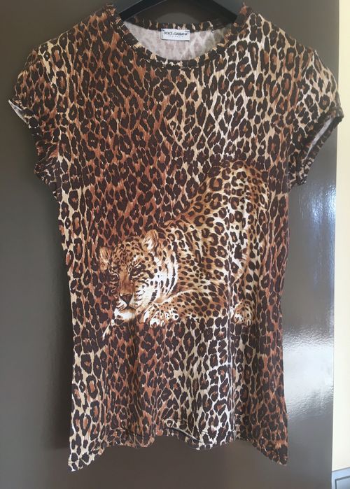 T-shirt animal print  Dolce & Gabbana (original)