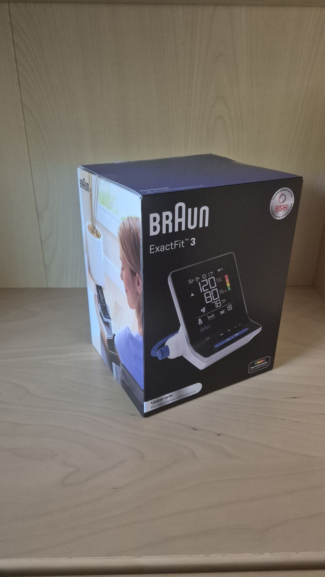 ciśnieniomierz Braun ExactFit™ 3 BUA6150 NOWY
