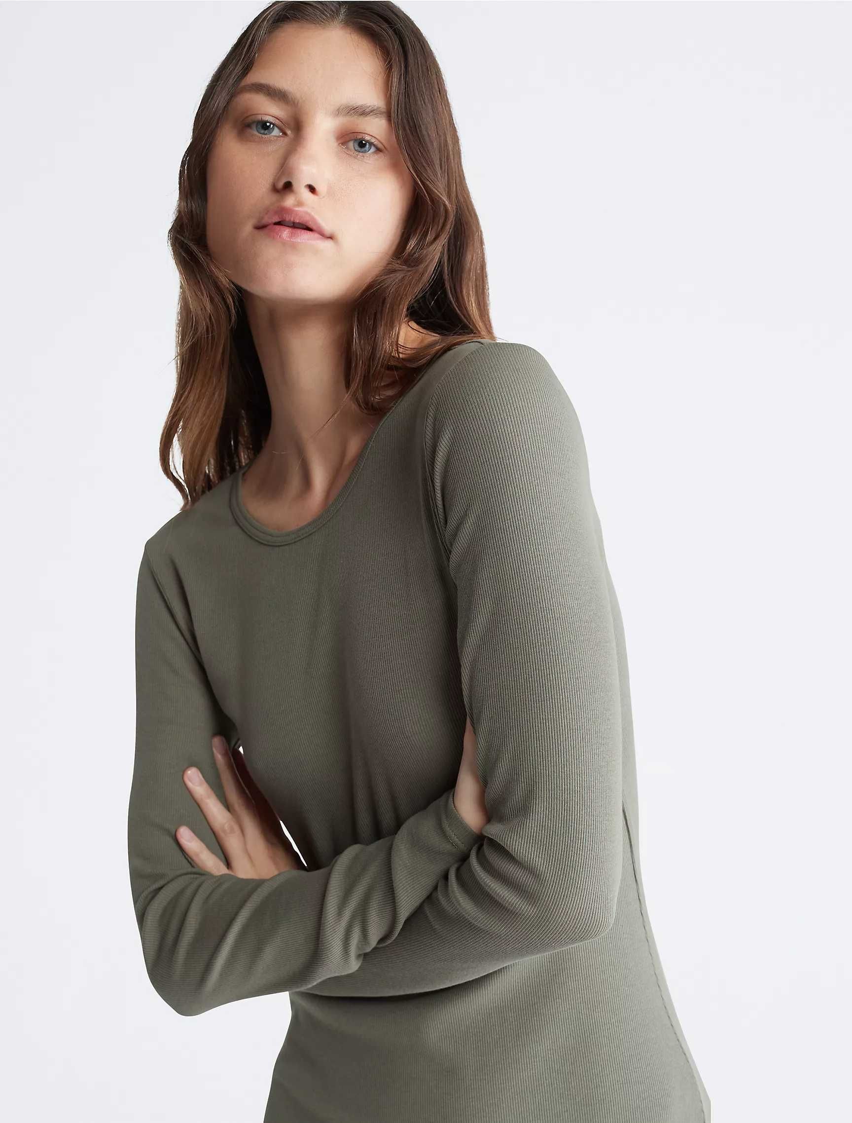 Женское платье calvin klein (ck rib mini dress)c америки s