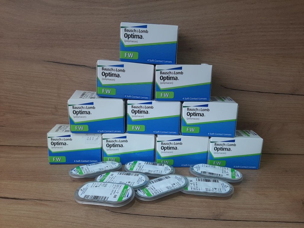Контактні лінзи Optima FW Baush and Lomb поштучно