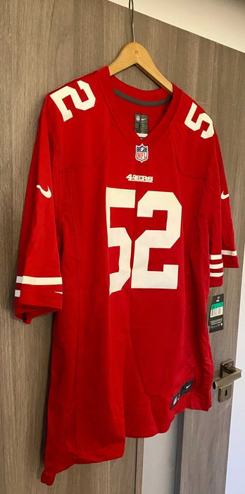 Koszulka do futbolu amerykańskiego Nike NFL 49ers on field XL Nowa