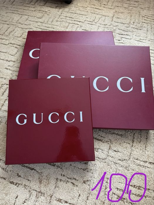 Коробки. Пакети gucci