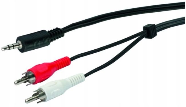 Kabel Schwaiger Minijack 3,5 Mm -2X Rca Cinch1,5 M