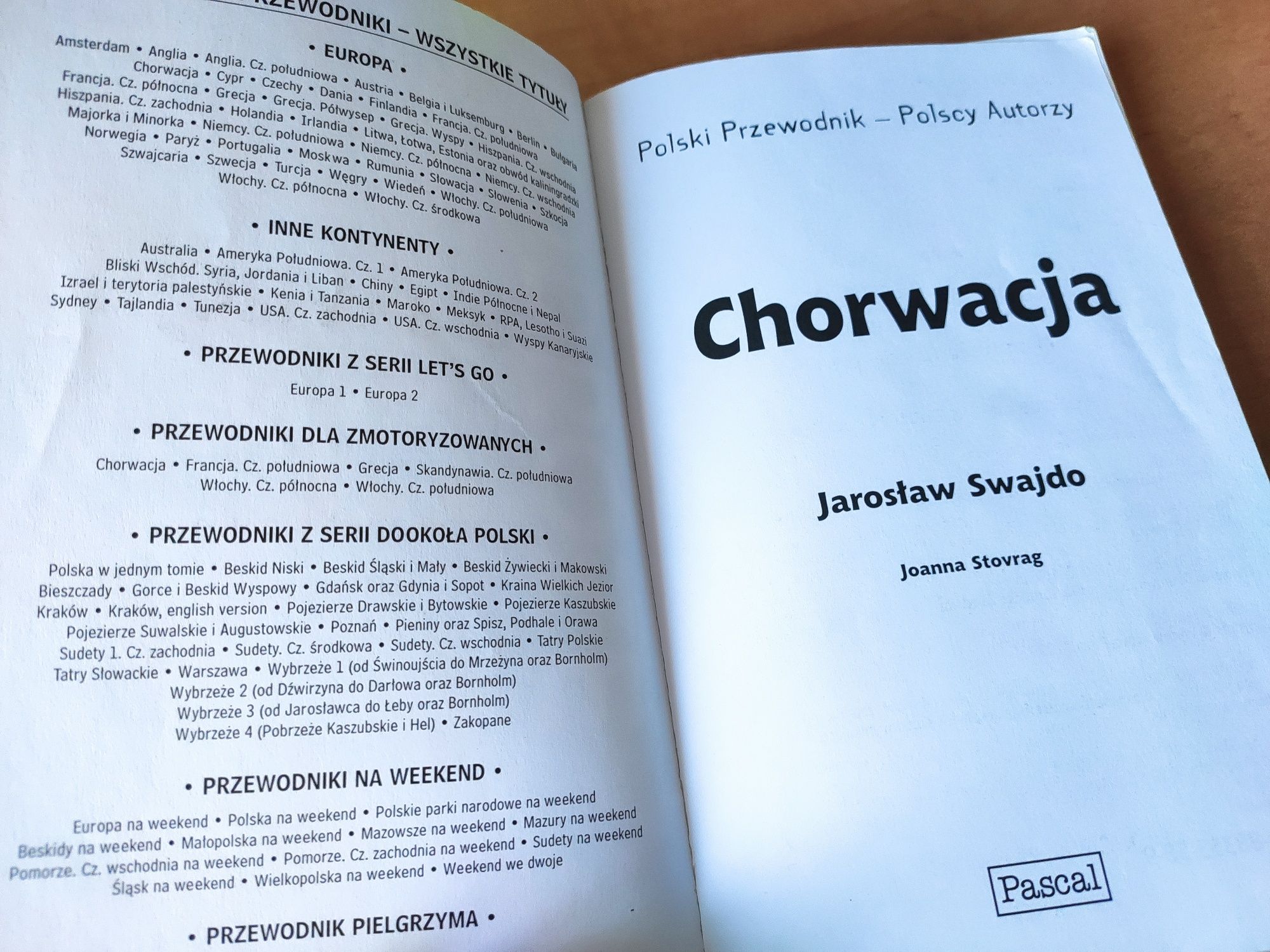 Chorwacja. Praktyczny przewodnik 2001 r Jarosław Swajdo