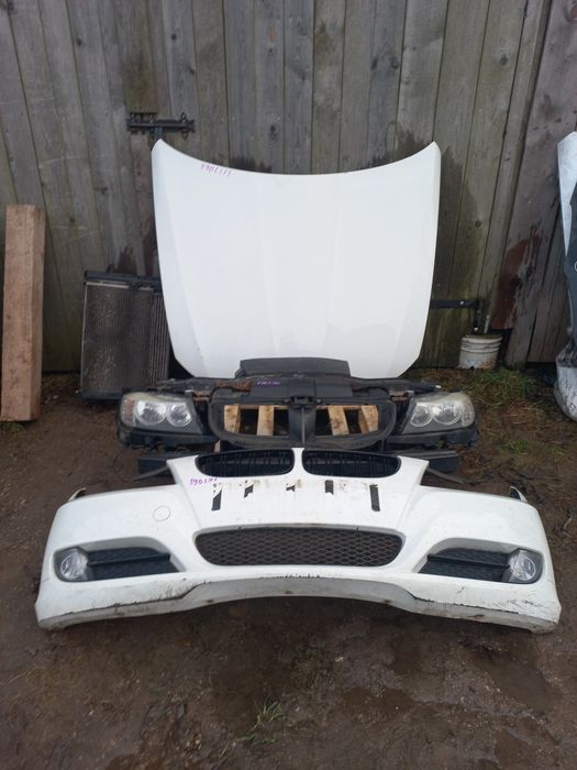 Przód kompletny bmw e90 e91 lift lci maska zderzak pas przedni