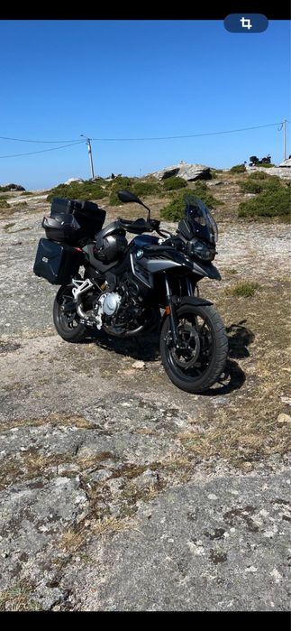Moto BMW 750GS tripleblack