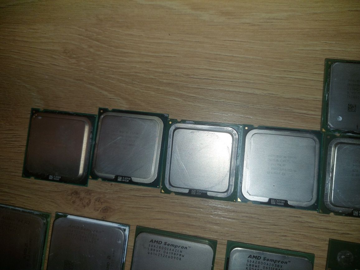 Procesory Intel Celeron Pentium dual-core amd athlon sempron