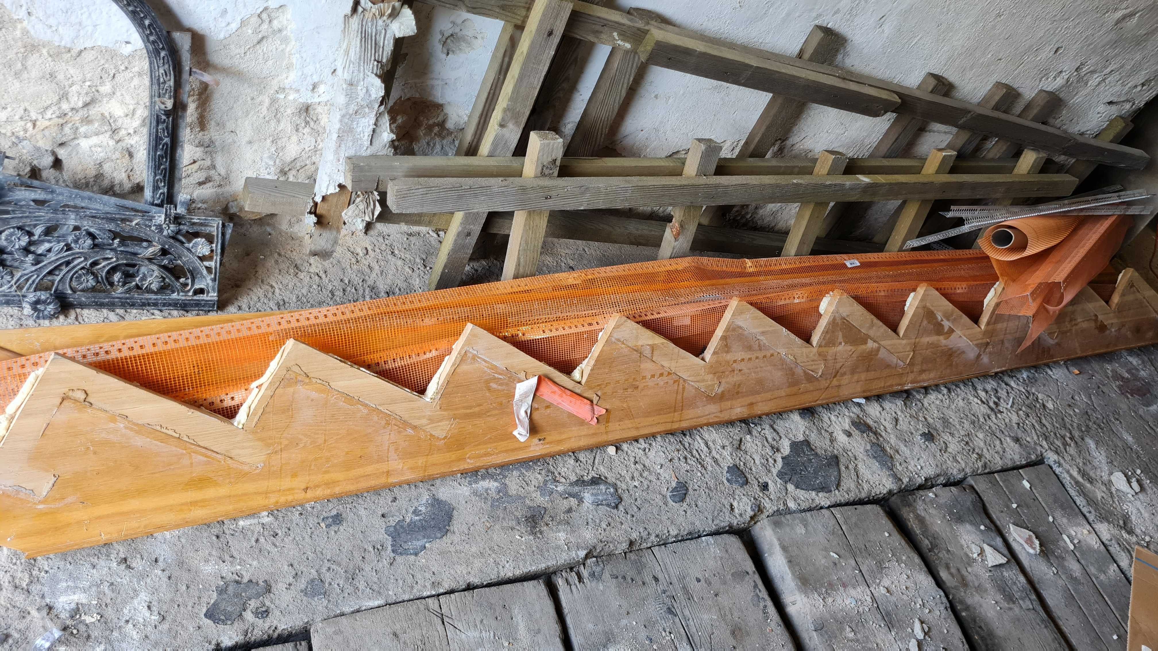 Stopnice drewniane z demontażu
